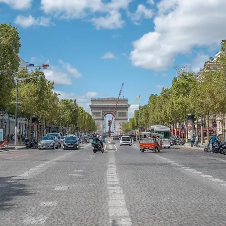 Apartamento Luxury New Flat 4P/Full Equipped/Champs Elysees/Ar *